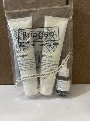Briogeo Scalp Revival Travel Size Set Exfoliating Shampoo & Scalp Mask