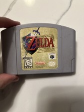 Legend of Zelda Ocarina of Time Nintendo 64 N64 Authentic Case