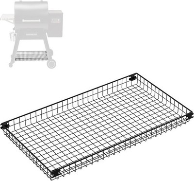 Pellet Grill Storage Shelf,Pellet Grill Storage Basket Fits Traeger Ironwood 650