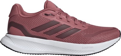 adidas RunFalcon 4 Womens Running Shoes Red Cushioned Sports Training Trainers