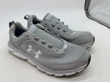 Under Armour Charged Assert 9 Athletic Running Sneakers Mens Gray Low Top - 10.5