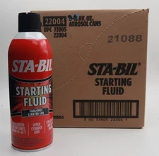 STA-BIL Starting Fluid - 11 oz. - LOT OF 5 BRAND NEW Prolongs Starter Life QTY5