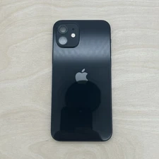 iPhone 12 Black Back Housing Replacement Original OEM Apple Very Good Condition
