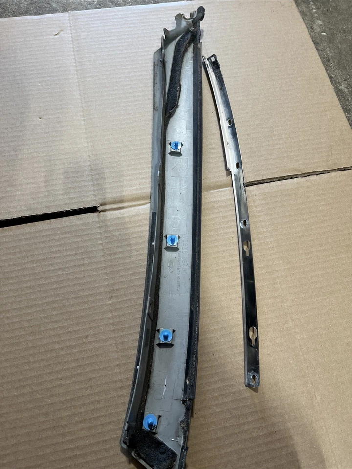 03 08 Nissan 350Z Convertible RH Side Exterior A Pillar Trim Moulding - Image 3 of 3