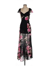Reformation Women Black Cocktail Dress S