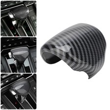 Carbon Fiber Gear Shift Knob Cover Trim For Honda Cr-v 2017-2021 Interior Decor