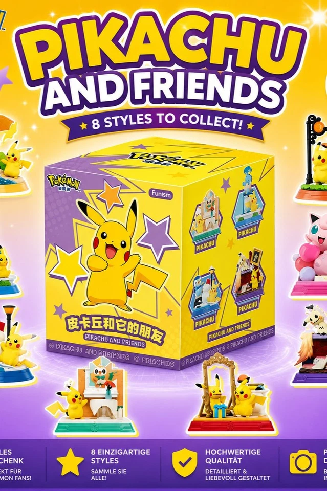 Pokemon Einzelkarten + Pikachu and Friends, Yu- Gi- Oh Battles of Legend