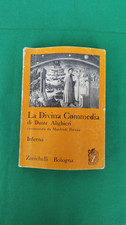LA DIVINA COMMEDIA - COMMENTATA DA MANFREDI PORENA -ZANICHELLI - USATO