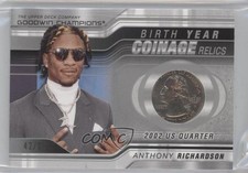 2023 Goodwin Champions Birth Year Coinage 42/50 Anthony Richardson 1999 0nr3