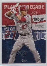 2020 Topps Topps Player of the Decade Blue Mike Trout #MT-4 1h31