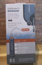LIFESTRAW 8L PEAK SERIES GRAVITY WATER FILTER SYSTEM, NEW WITH BOX-FREE SHIPPING