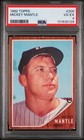 1962 TOPPS #200 MICKEY MANTLE PSA 4