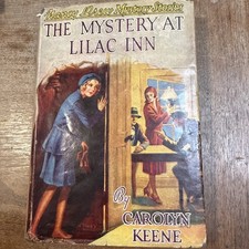 Product Image: Carolyn Keene THE MYSTERY AT LILAC INN nancy Drew 1st Edition Reprint 1940sor50s