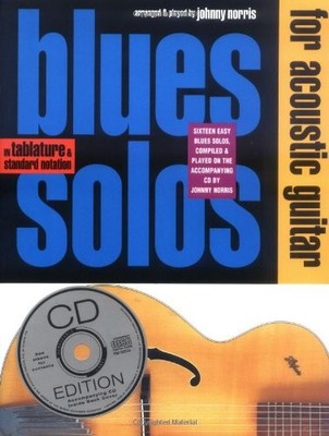 Blues Solos for Acoustic Guitar (Guitar Books): In Tab... by Norris, Johnny Book