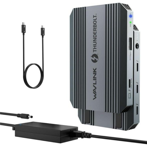 WAVLINK UTD49T 100W PD Input USB-A High Speed Data Transfer Adapter Thunderbolt - 第 15/16 張圖片