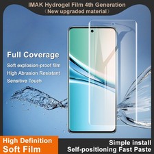 imak For XiaoMi RedMi Note 15 4G, HD Full Film Soft Hydrogel Screen Protector