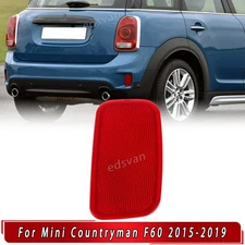 For 2015-2019 MINI Countryman F60 Right Passenger Side Rear Bumper Red Reflector