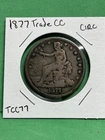 1877 CC US Trade Dollar Raw Circ Coin