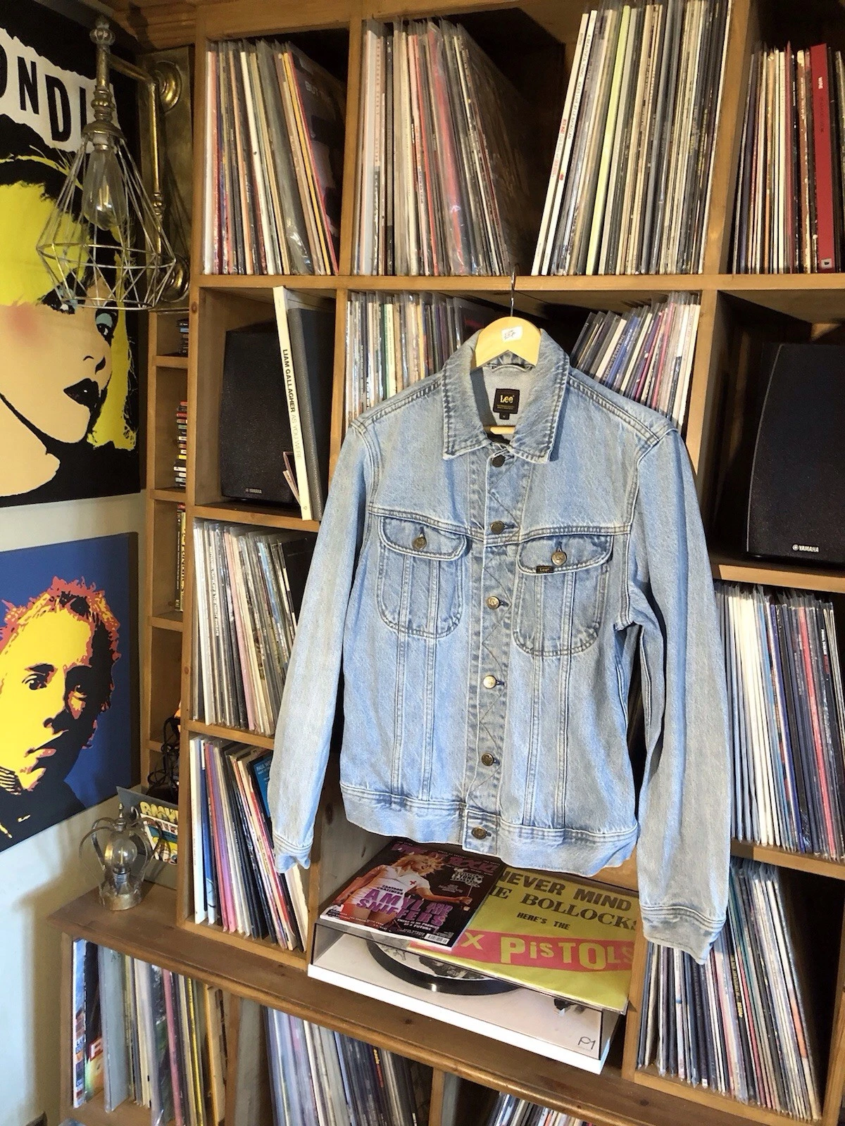 Men’s Lee Denim Jacket Great Condition Medium Slim Fitting