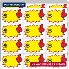 312 Pack Garage Sale Price Stickers, 2x3 Inches Yard Sale Price Tags Stickers wi