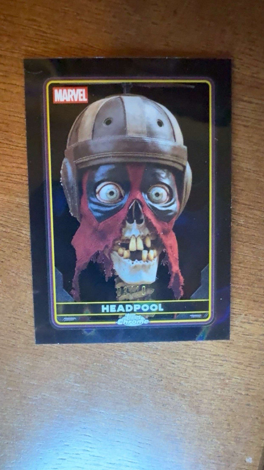 2025 Topps Chrome Deadpool Headpool  #24 Black /10