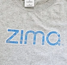 Vintage 90s Zima Citrus Malt Beverage Beer Promo T Shirt XL