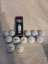 Mixed Golf Ball Lot 15 Balls Nike Titleist Wilson Molitor Skyy Vodka Gatorade