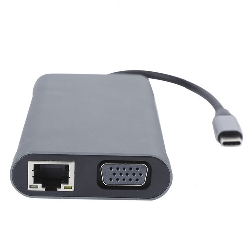12 In 1 USB 3.0 Für VGA PD USB-Hub Für OS X Laptop Dockingstation Adap CHP - Afbeelding 4 van 16