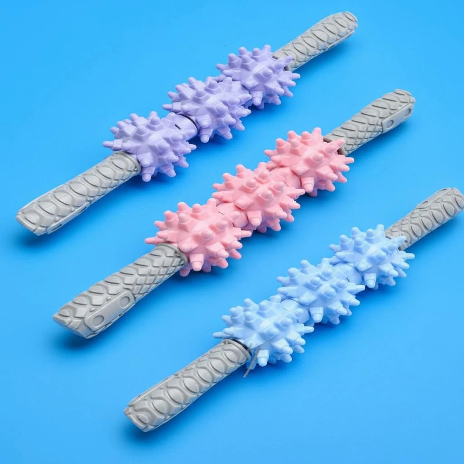 Spiky Muscle Massager Stick Ergonomic Handles Stretching Massage Stick Portable
Opens in a new windo