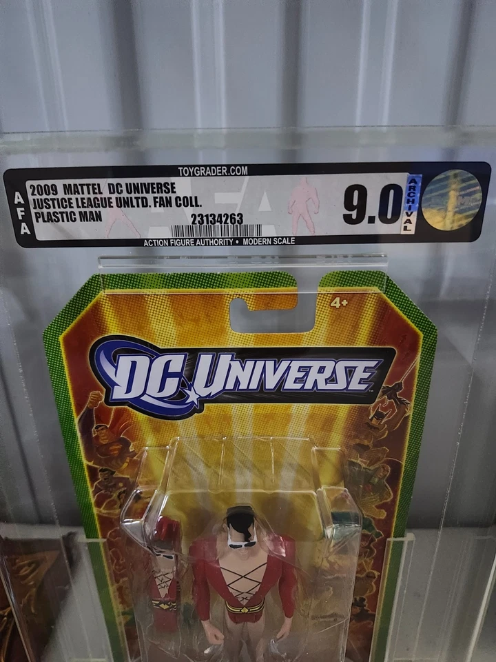 Plastic Man Fan Collection JUSTICE LEAGUE ILIMITADO DC Universe AFA 90 9.0 Foto 2 de 3