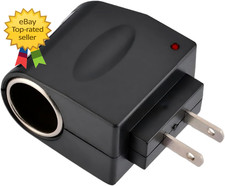 Universal Ac To Dc 12v 220v Car Cigarette Lighter Socket Plug Adapter Universal Ac To Dc 12v 220v Car Cigarette Lighter Socket Plug Adapter
