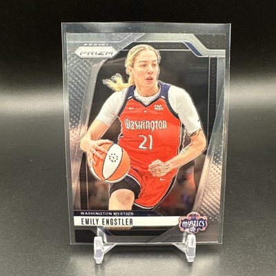 2024 Panini Prizm WNBA Base #67 Emily Engstler Washington Mystics