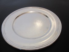 Antique S. Kirk  & Son Sterling Silver  6"  Bread & Butter Plate 97 grams