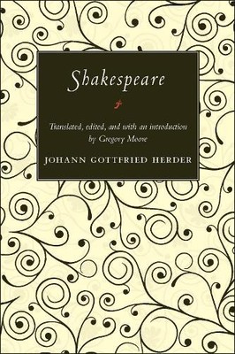 Johann Gottfried Herder Shakespeare (Paperback)