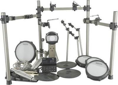 Simmons Titan 50 4 Piece Electronic Drum Set Kit Mesh Pads - MISSING ITEM
