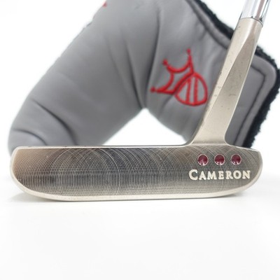 Scotty Cameron Pro Platinum Del Mar 3 Putter RH with Headcover 34''