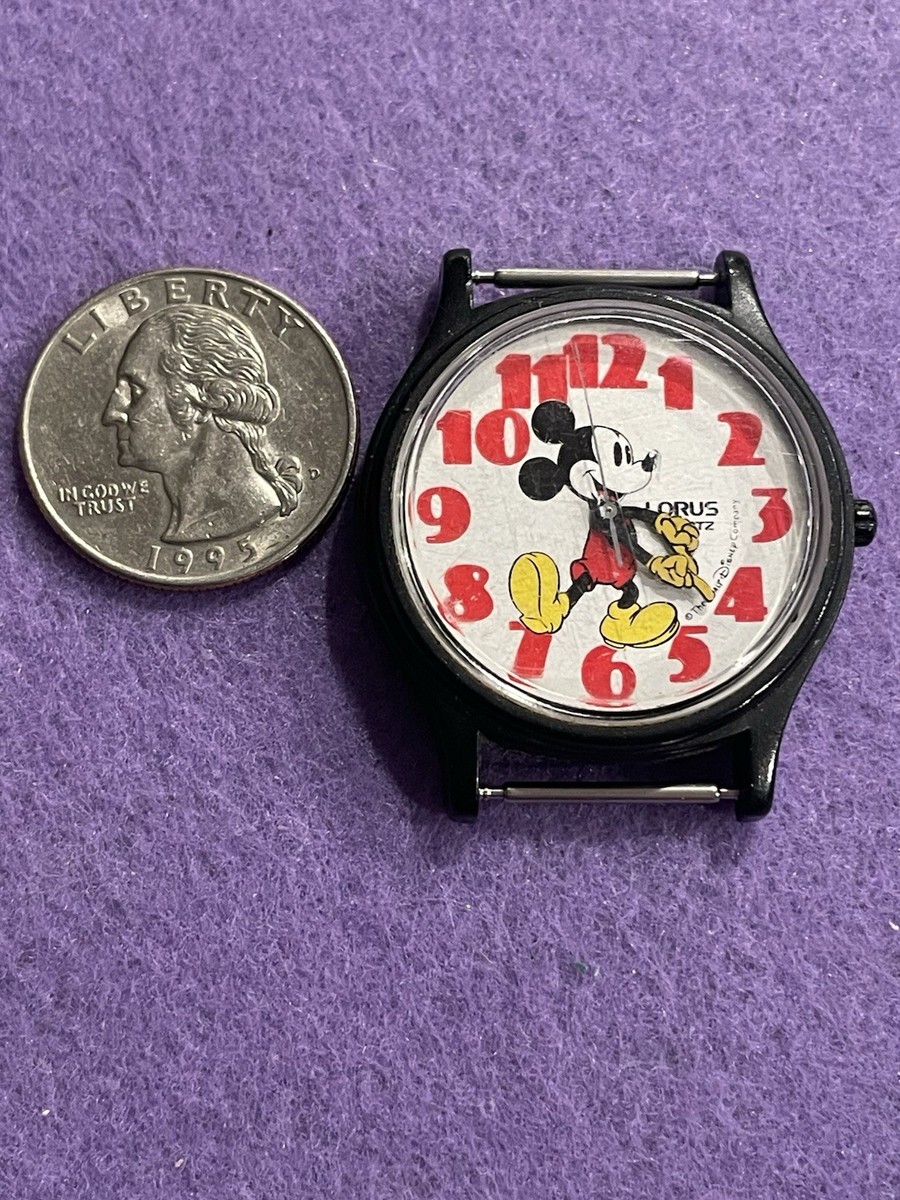 New in Package Vintage Lorus Disney Mickey Mouse Character Watch Vintage Mickey Mouse Watch Lorus @ Disney V515-6080 A1, Nice  main image 2