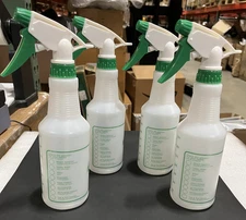 (4 Pack) Great Value All Purpose Plastic Spray Bottle (11.8 fl oz)-Green