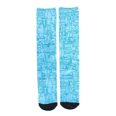 Futurama Planet Express Herren Crew Socken (Nerd Block Exclusive)