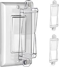 Light Switch Guard Cover- PSZEZNZ Light Switch Outlet Covers for Flat Modern Wal