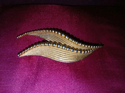 Broche Plaqué Or Grosse Pour Christian Dior - Photo 1/4