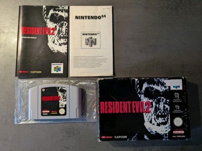 Capcom Resident Evil 2 Nintendo 64 PAL mit OVP & Anleitung/Handbuch