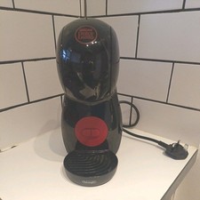 De’Longhi EDG210.B Dolce Gusto Pod Coffee Machine Piccolo XS Black Red Excellent