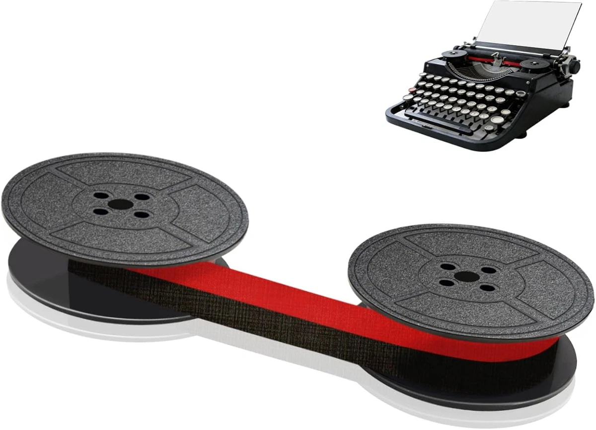 Nastro Per Macchina Da Scrivere Sears Graduate – Rosso E Nero – Vecchio Stile Vintage - Foto 5