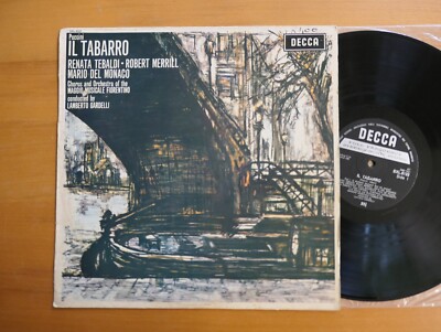 SXL 6122 Puccini Il Tabarro Tebaldi Del Monaco Decca WB Foreign Pressing