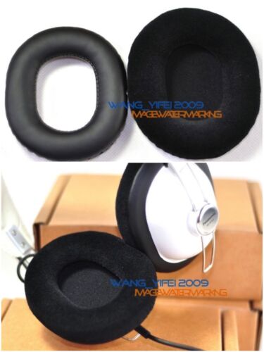 Velour Velvet Ear Pads Cushion For Panasonic RP-HTX7 HTX9 HTX7A Headphone L size - Picture 1 of 9