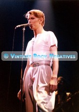 DAVID BOWIE Heroes Tour 1978 Cobo Unseen MUSEUM QUALITY ARCHIVAL Photo (8.5x11)