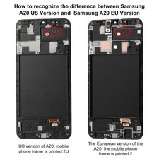 For Samsung Galaxy A20 A205 A205 LCD Display Touch Screen Digitizer Assembly AAA