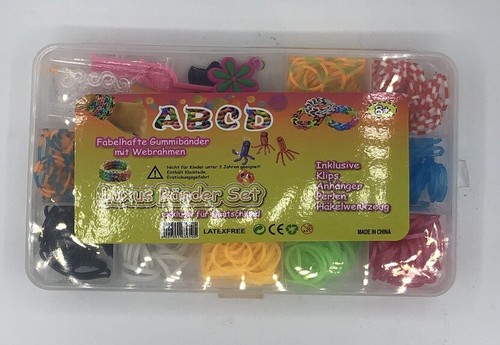 Loom Set 3.000 Bands Loops Gummibänder Armband 2x Webrahmen Bandz Loop Looms - Bild 2 von 7
