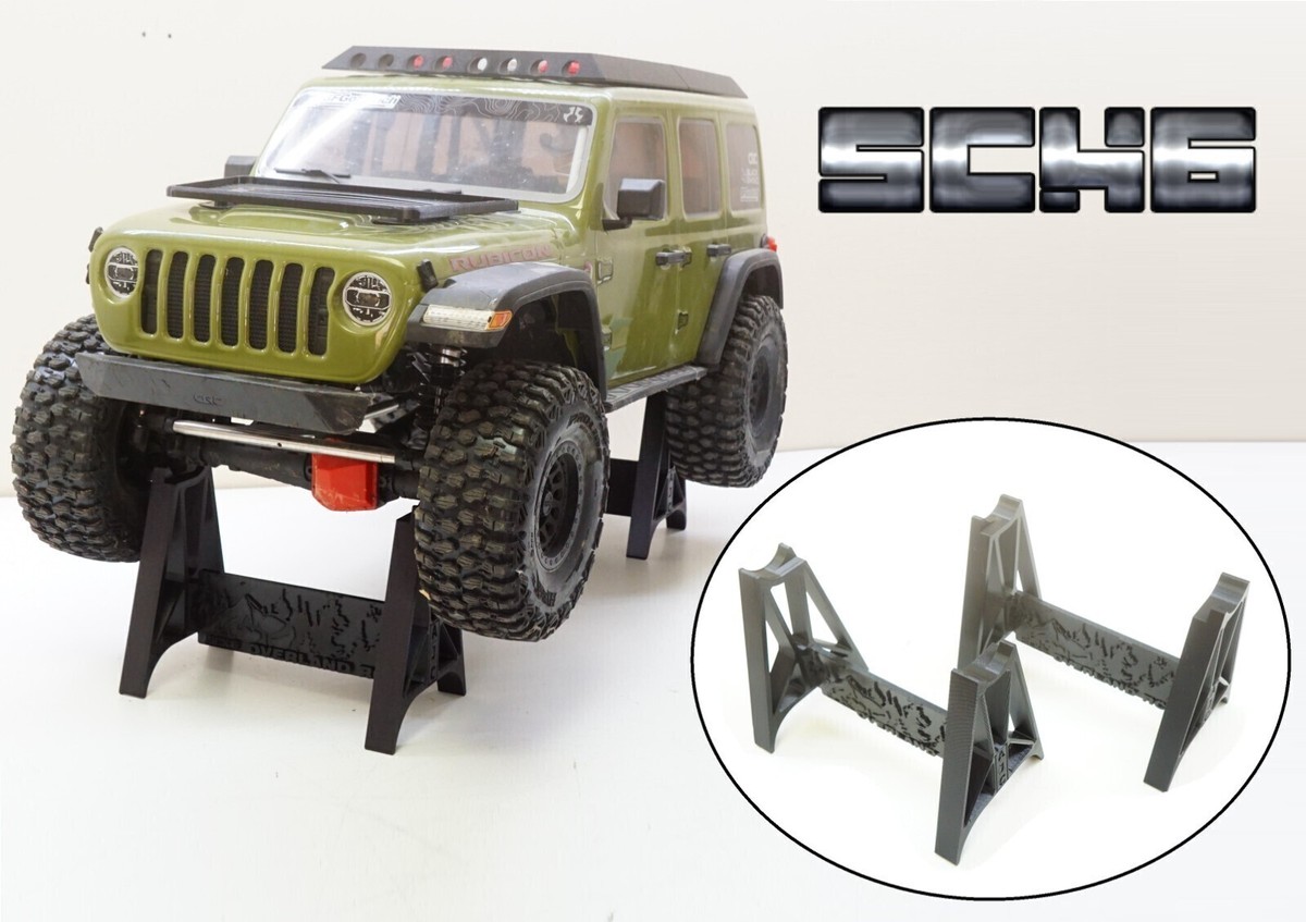 Display Stand Holder for Axial SCX6 Honcho & Jeep - Axle Work